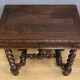 Small Oak Desk Table, Louis XIII Style – Mid-19th Century