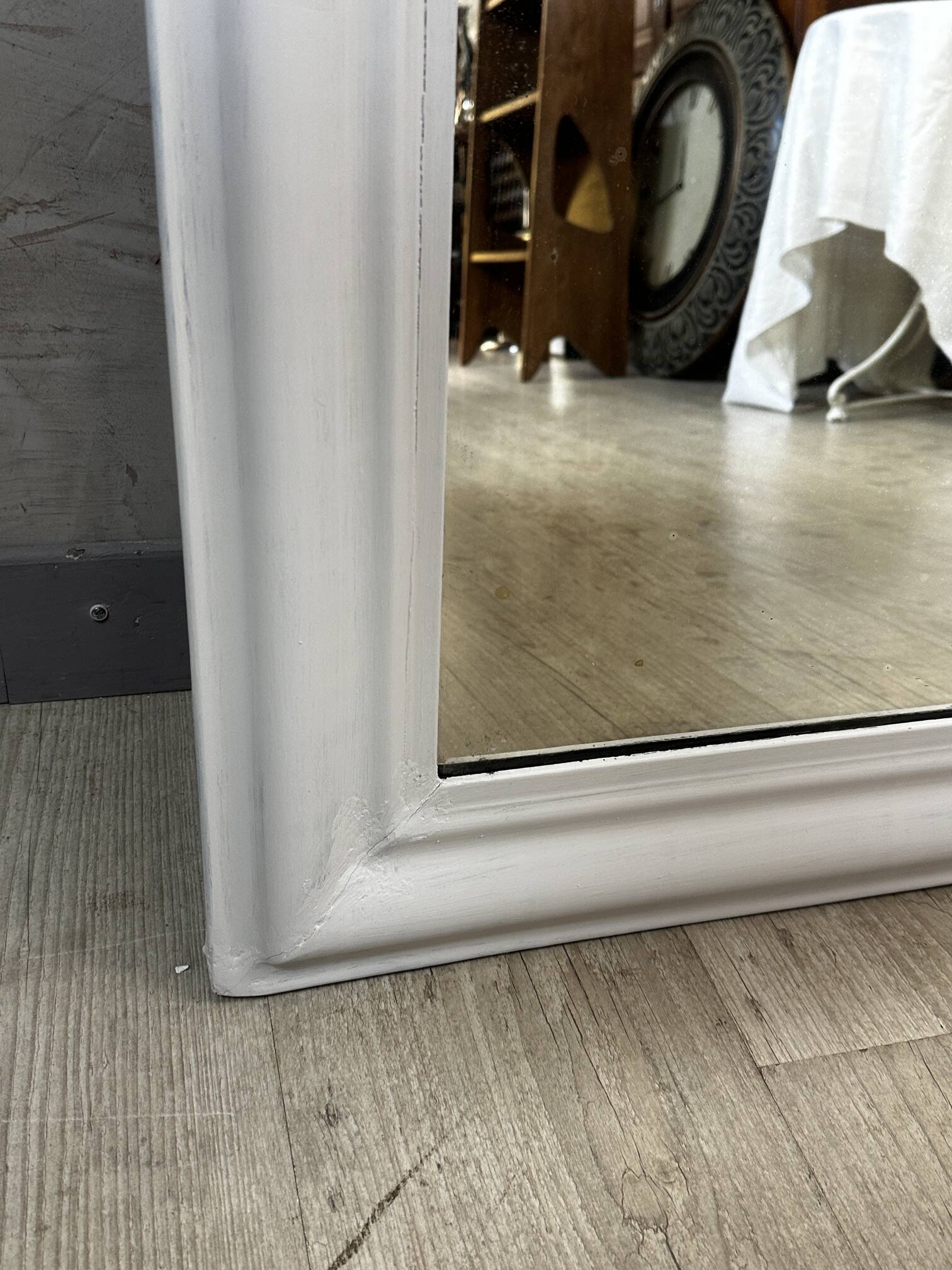 Miroir ancien repeint
