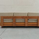 Elm sofa Maison Regain, 60's