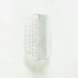 Pair of Mid-Century Glass & Chrome Wall Lamps from Kaiser, Germany, 1960s