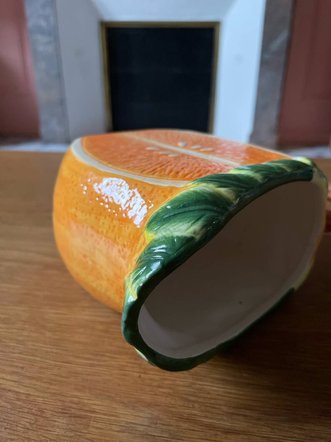 Orange slush pitcher