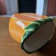 Pichet barbotine orange