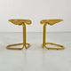 Yellow Tractor Stool by Rodney Kinsman for Bieffeplast, 1970