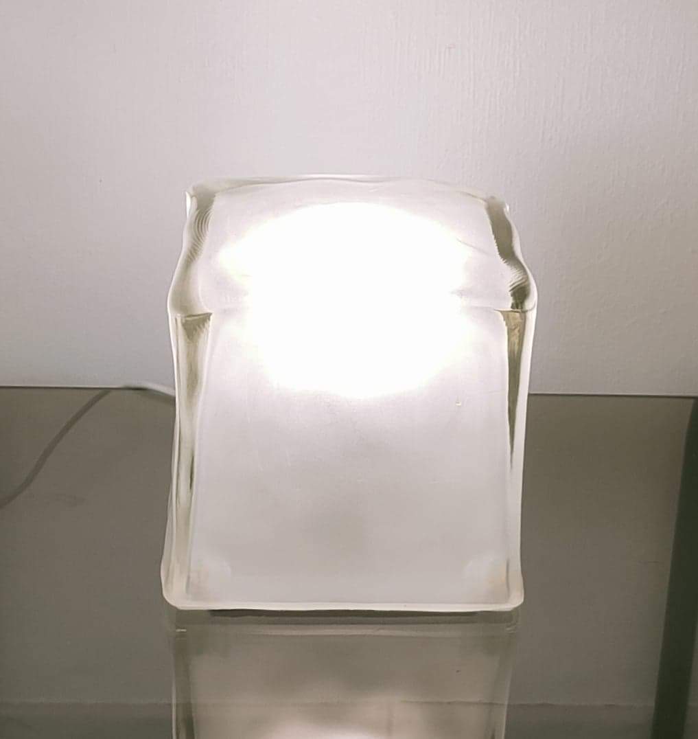 Vintage ice cube lamp 1990