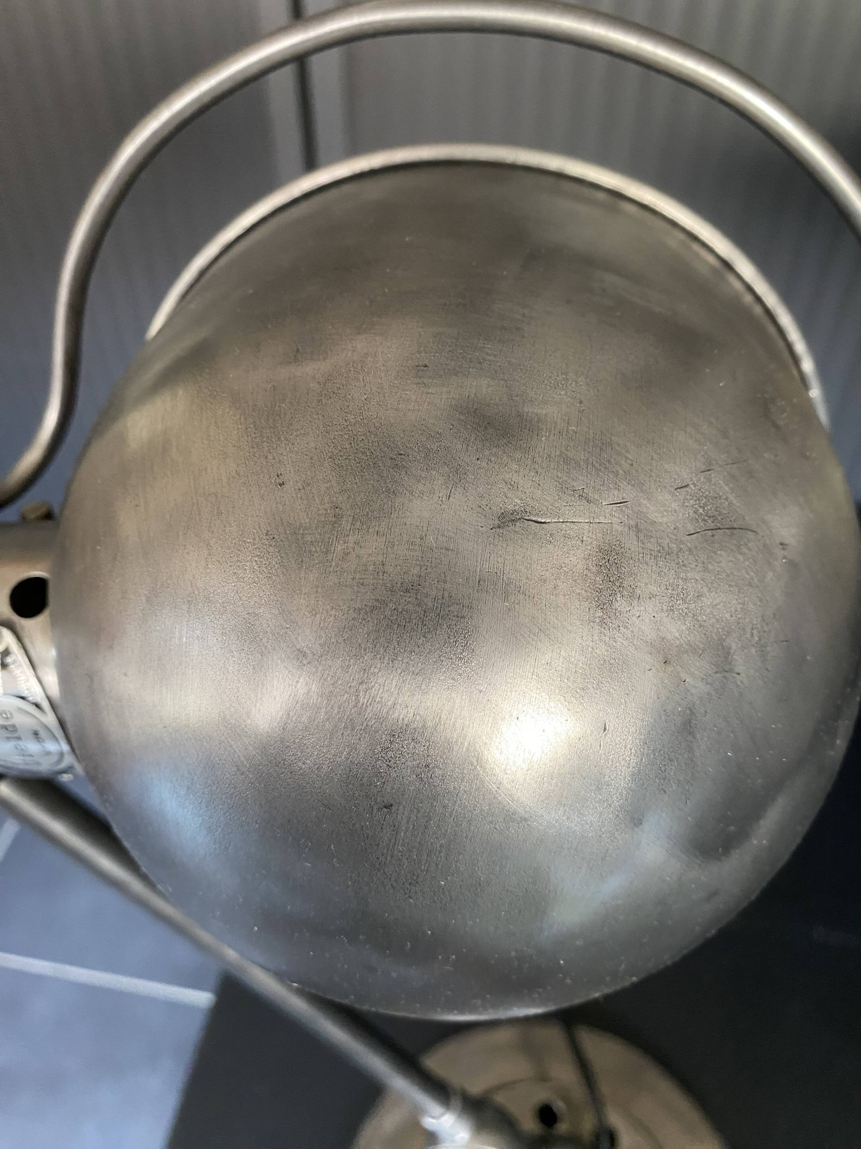 Lampe jieldé 1 bras patine graphite industriel vintage