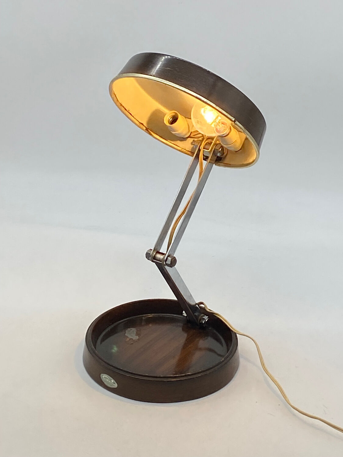 Industrial lamp, GIE, metal, vintage, Metal, Aparicio,