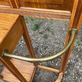 Art Deco oak cloakroom