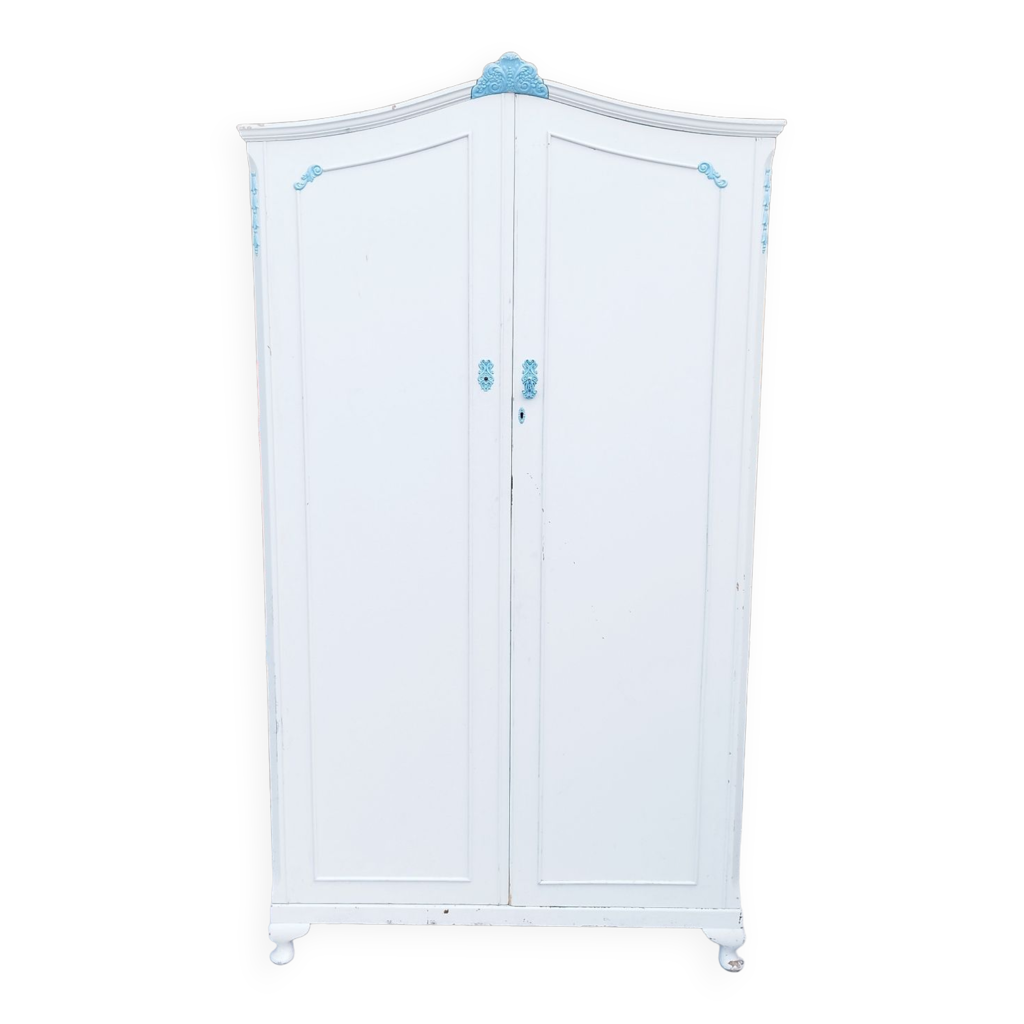 Armoire dressing anglais vintage rangement Selency