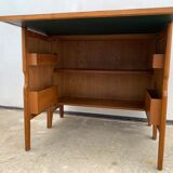 Wooden office or secretary Raclem, 1950