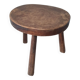 Vintage old wooden stool tripod