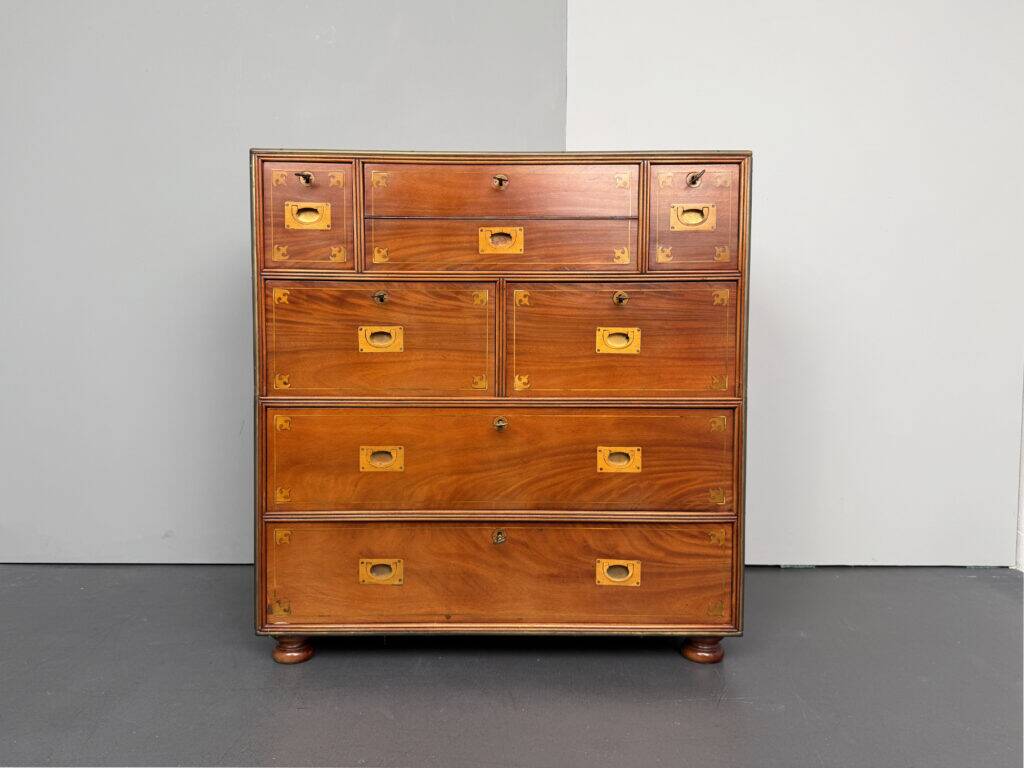 Ship’s chest with writing desk, England, 1940