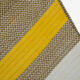 Round carpet or wall decoration in natural fiber of caña flecha