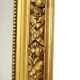 Miroir biseauté doré français antique XL