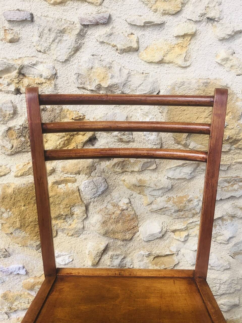 Pair of vintage bistro chairs, Stella Luterma, Circa 60'