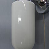 Vintage wall lamp with 2 glass caps