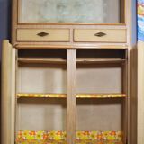 High beech rows, 1950s, set of 2