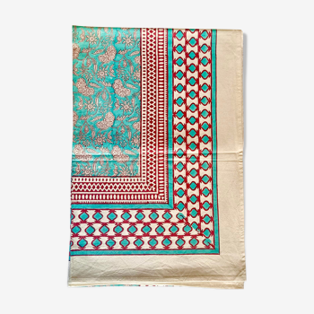 Indian tablecloth blockprint / 150x220cm