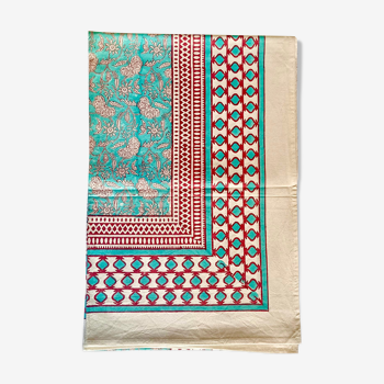 Nappe indienne blockprint 150x220cm