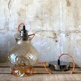 Amber hanging lamp