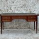 Desk and armchair