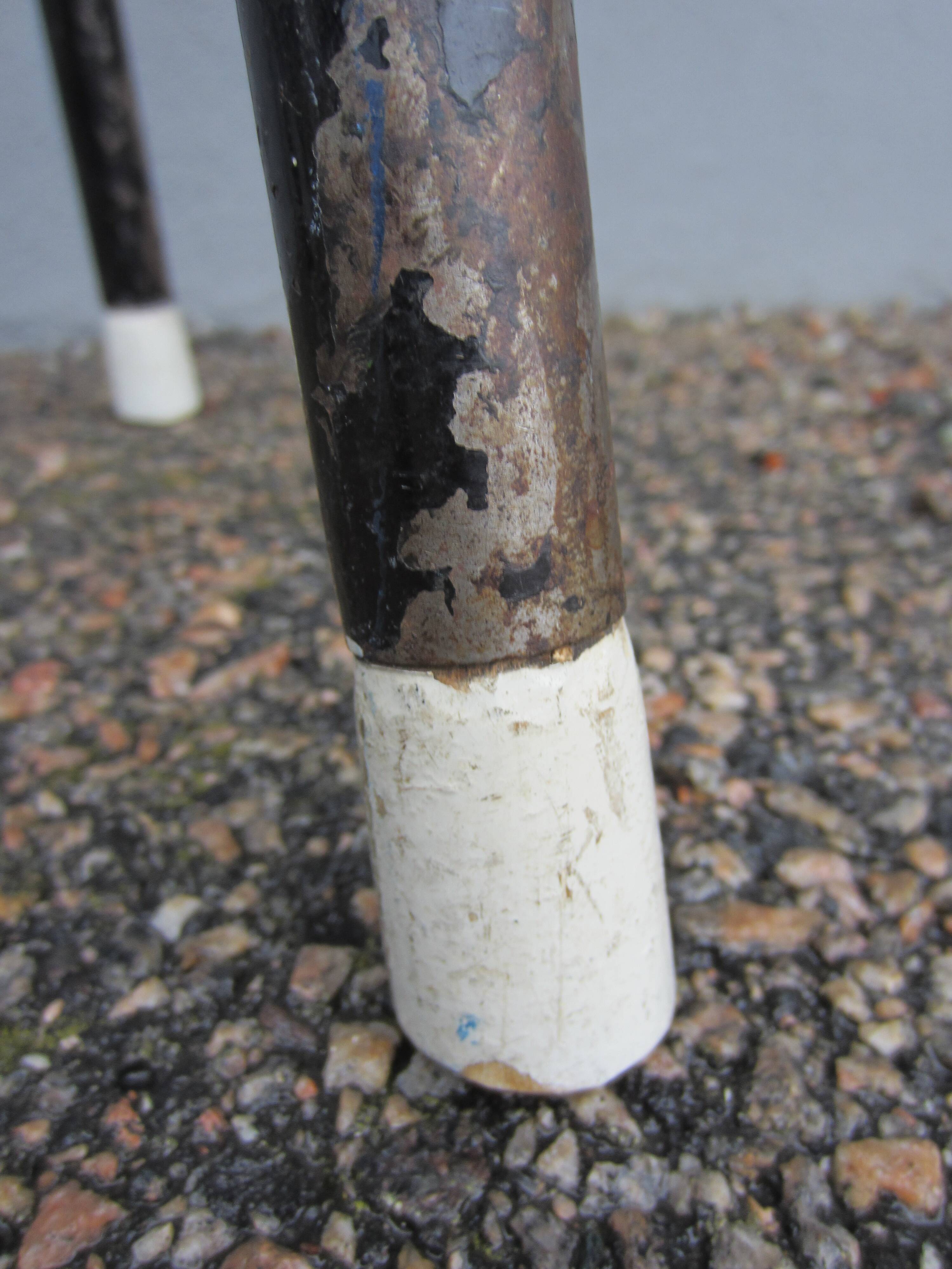 Scandinavian industrial stool from the 1930s.