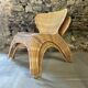 Pair of “gulte” rattan armchairs by ikea 1990