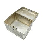 Sugar bowl, historicism, silver-plated brass, Austria, 19th century