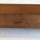Solid oak wall console - 1950s