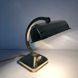 22cm vintage 1940 brass desk lamp