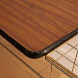 Serving table on wheels formica tray