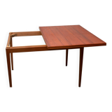 Table à manger extensible des années 60 en teck