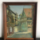 Rue de Colmar huile sur toile