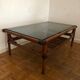 Table basse vintage en bambou