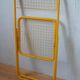 80s metal folding chair
