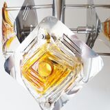 Chandelier glass of Murano 1970 Mazzega