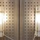 PAIR OF GLASS WALL LIGHTS SCANDINAVIAN DESIGN 1960.