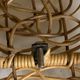 Vintage Wicker Table/ Floor Lamp
