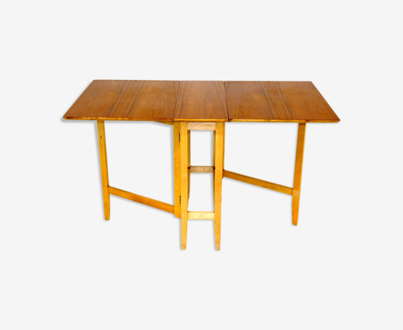 Table de salle à manger en teck, Edsbyverken, Suède, 1960
