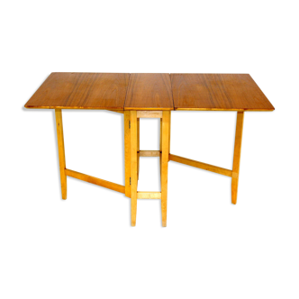 Table de salle à manger en teck, Edsbyverken, Suède, 1960