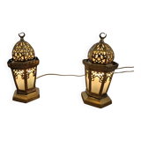 Set of vintage Moorish lights | Brass | 1970s