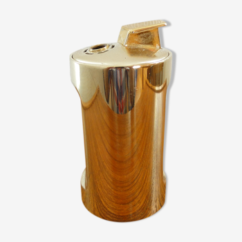 Pierre Forssell vintage brass table lighter for Skultuna Sweden 1960's