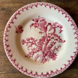 Chardons Gien dessert plates