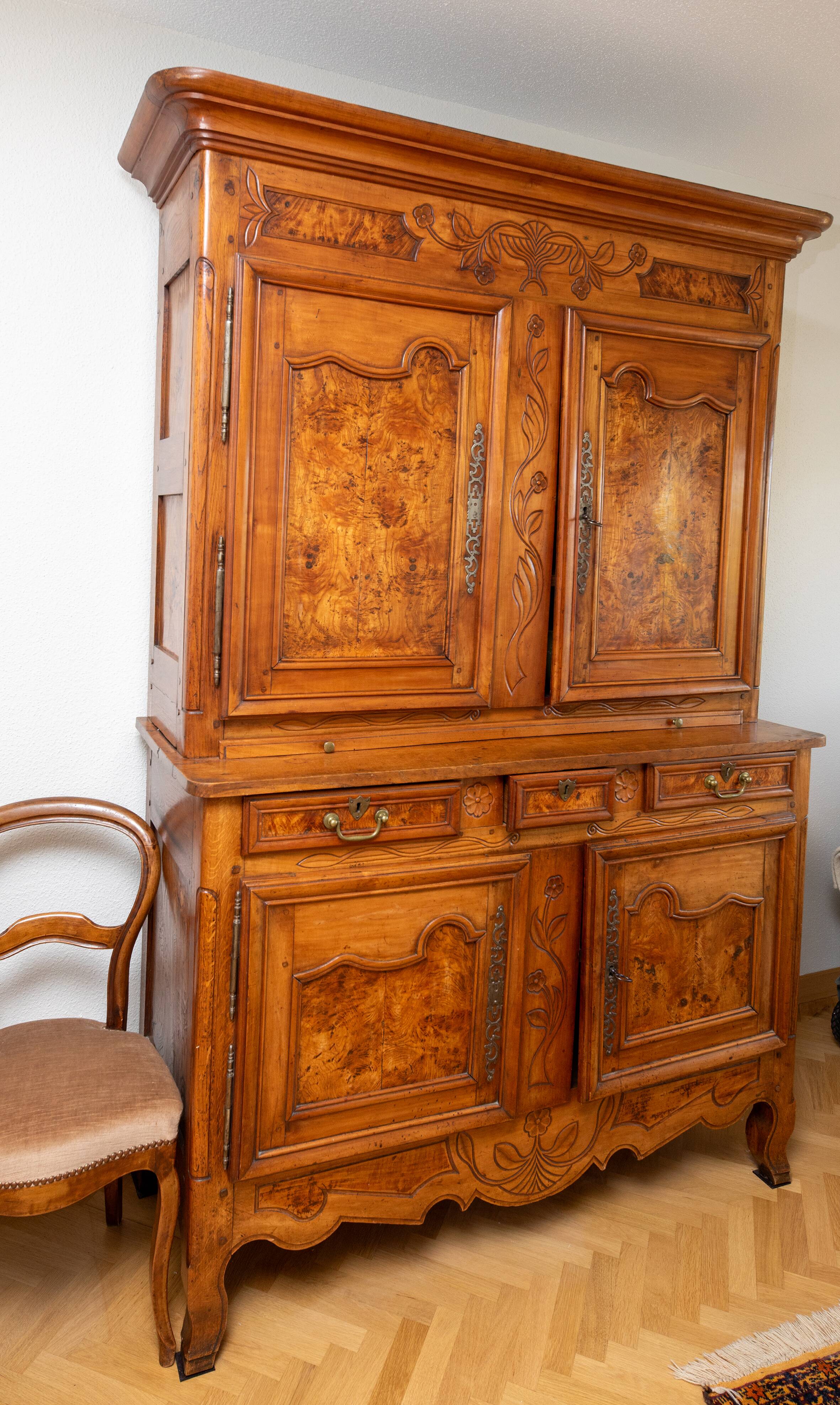 Antique double-body wardrobe