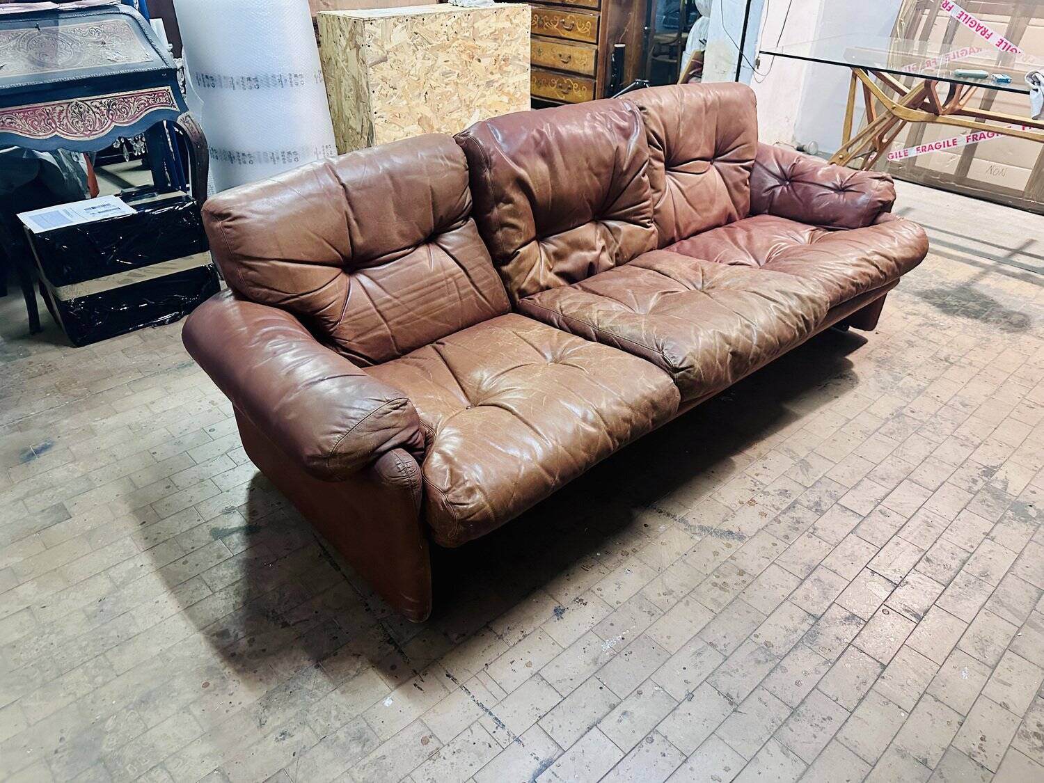 Divano vintage di Afra & Tobia Scarpa, 1970