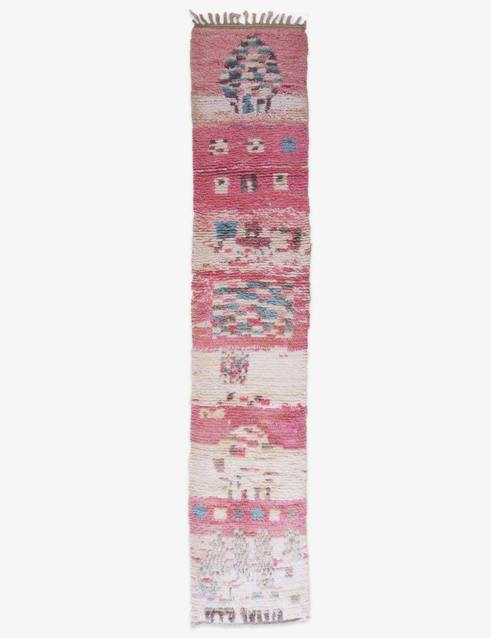 Tapis de Couloir Rose - 390 x 82 cm