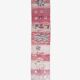 Pink Hallway Runner - 390 x 82 cm
