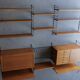 Etagère murale vintage par Nisse Strinning pour String AB, années 1960