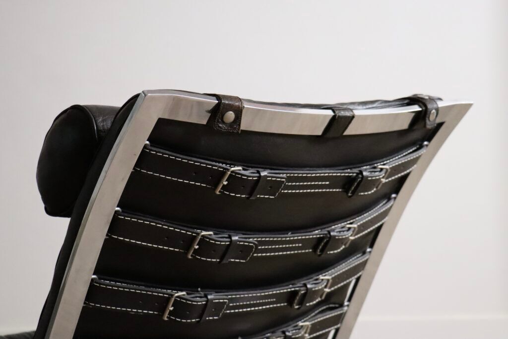 Arne Norell Ari lounge chair with ottoman Sweden 1966