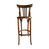 Curved wooden countertop chair - mid. 20th