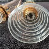 Glass wall light designed by Giuseppe Righetto for Artemide, Italy 1980.